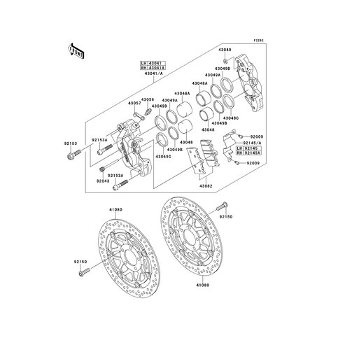 CALIPER-ASSY,FR,RH,BL