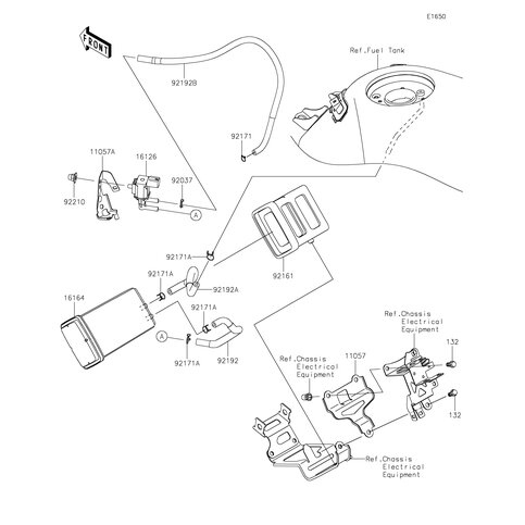 TUBE,THROTTLE BODY-PVC VA