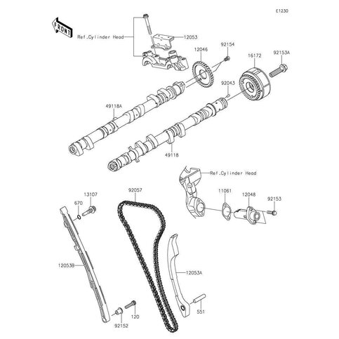 STEUERKETTENSPANNER,HYDR.