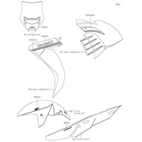PATTERN, SIDE COWL,LH