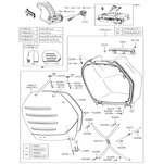 COVER,SIDE BAG,LH,M.M.GRA