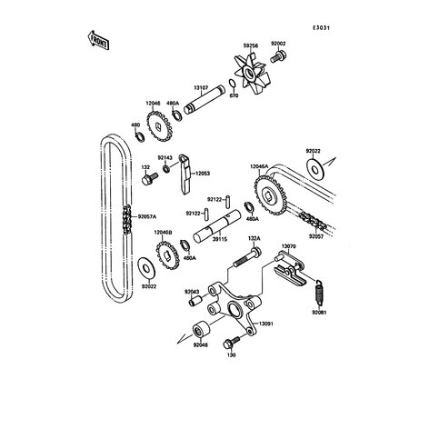 FLUEGELRAD WASSERPUMP