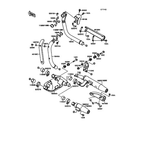 HOLDER-EXHAUST PIPE