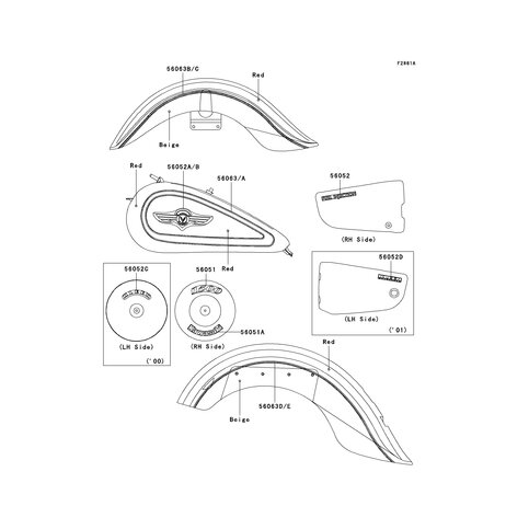 PATTERN,FR FENDER,LH