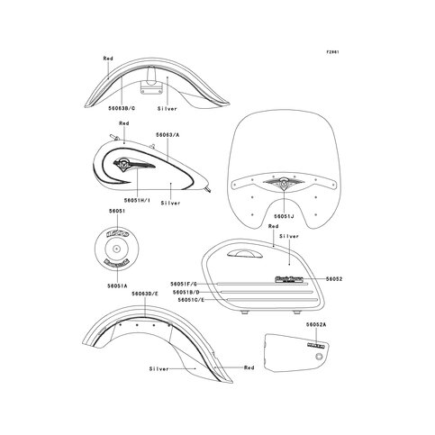 PATTERN,FR FENDER,LH