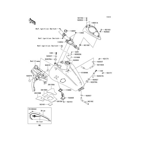 PAD,FUEL TANK,CNT,FR