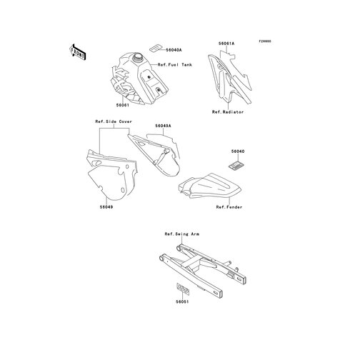 PATTERN,FUEL TANK,LH