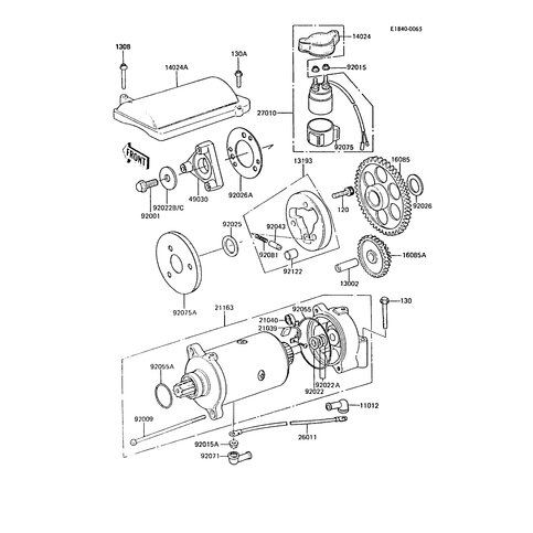 ABDECKUNG MOTOR