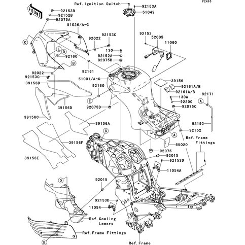 AUFLAGE,BENZINTANK