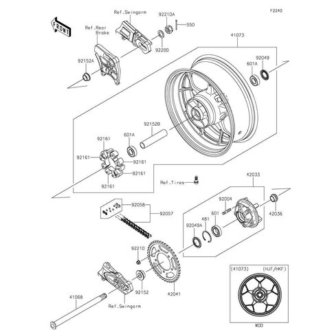 ANTRIEBKET.,EK530RMX/3DX1