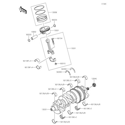 BUSHING,CON-ROD,BROWN