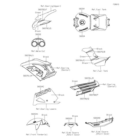 PATTERN,SIDE COVER,RH,UPP