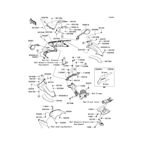 VERKLEIDUNG LI INN,MS.BLK