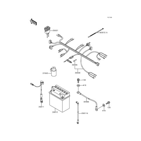 YB14A-A2 BATTERIE