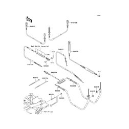 BREMSKABEL,PARKING,RH
