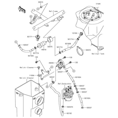 TUBE,TANK-FUEL FILTER