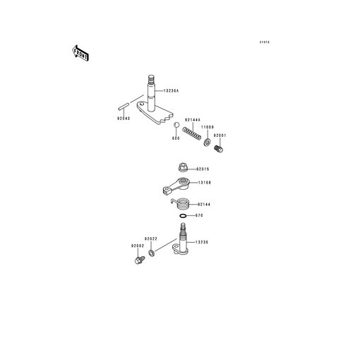 SPRING,CHANGE LEVER,F
