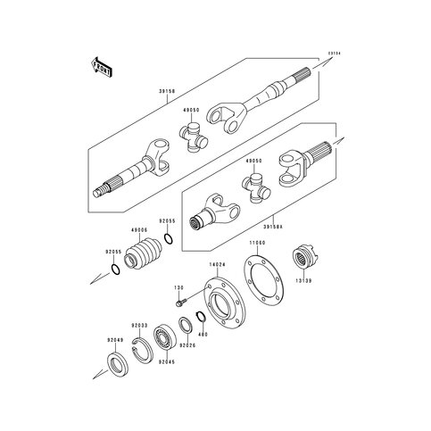 MANSCHETTE ANTRIEBSWE