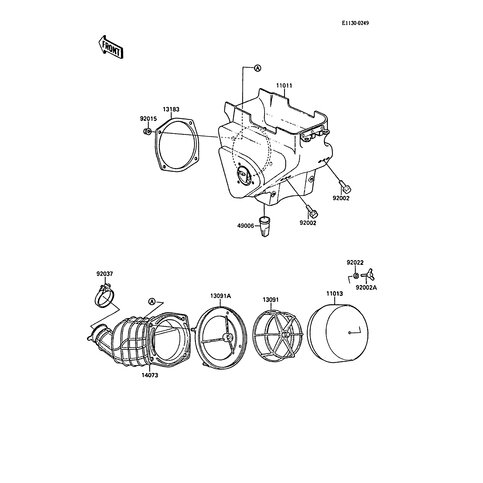 VERGASERANSCHLUSSSTUT