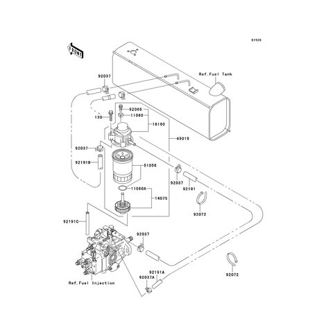 TUBE,INJECTION OUTLET