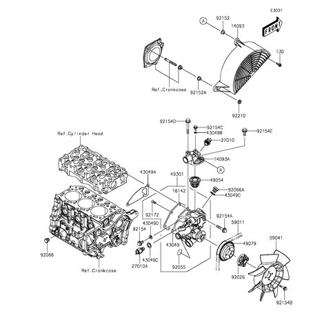 PACKING,WATER PUMP