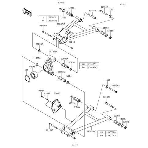 ARM-SUSP,RR,LWR,LH