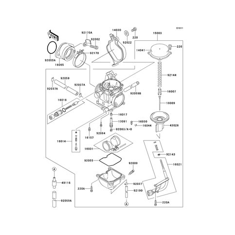 HOLDER-CARBURETOR