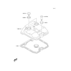 ROTOR-OELPUMPE - 16154-S001 Kawasaki Ersatzteile 