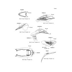PATTERN,FR FENDER,LH
