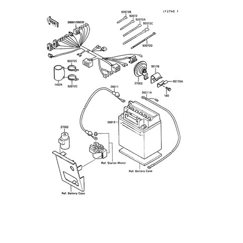BATTERIE,YB10A-A2,12V